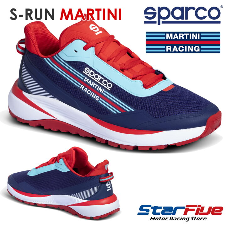 楽天市場】スパルコ マルティーニレーシング ランニングシューズ S-RUN 