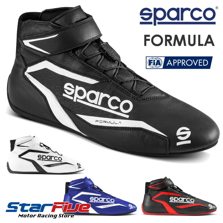 楽天市場】スパルコ レーシングシューズ 4輪用 FORMULA フォーミュラ 