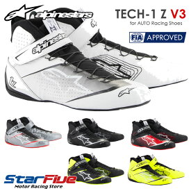 アルパインスターズ レーシングシューズ 4輪用 TECH-1 Z v3 FIA8856-2018公認 alpinestars 2025年継続モデル