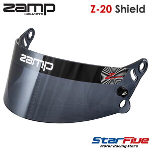 ZAMP HELMETS Z-20 V[h A`tHO _[NX[N HASZ20DKAF Anti Fog Dark Smoke Uvwbg oCU[