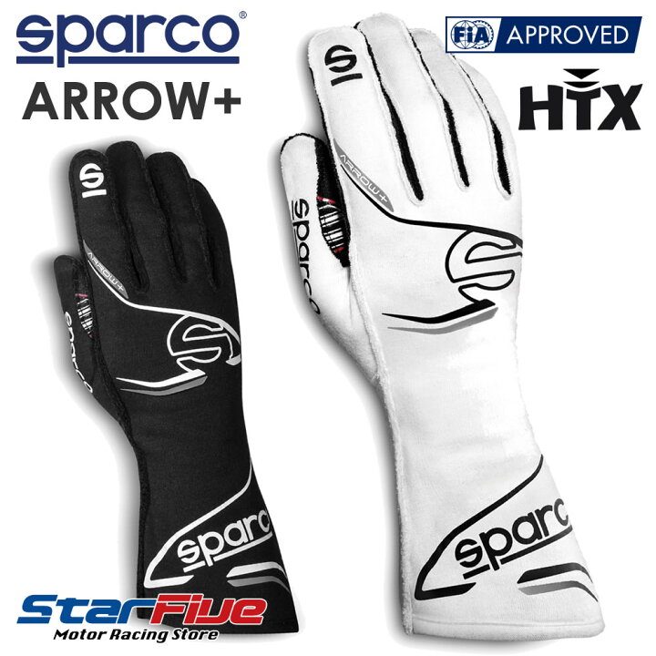 楽天市場】スパルコ レーシンググローブ 4輪用 ARROW+ アロープラス 外 