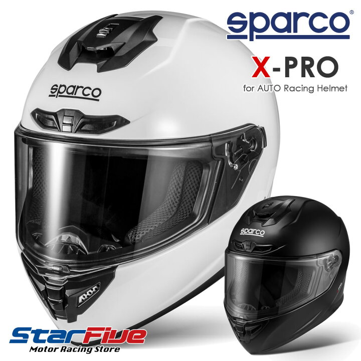 スパルコ(SPARCO) レーシングヘルメット・カートヘルメット 2018年モデル SPARCO (スパルコ) レース用フルカーボンヘルメット PRIME RF-9W SUPER CARBON Lサイズ