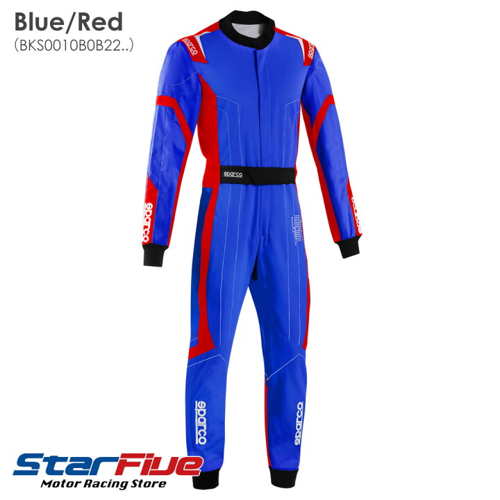 楽天市場】スパルコ レーシングスーツ カート用 THUNDER ADVANCED 