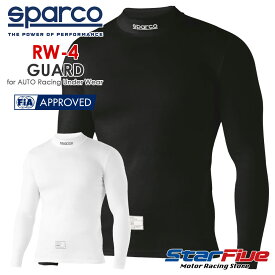 スパルコ 耐火シャツ 4輪用 RW-4 GUARD TOP アンダーウェア FIA8856-2018公認 Sparco 2026年モデル