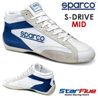 スパルコ ドライビングシューズ S-DRIVE MID エスドライブ ミッドカット Sparco スニーカー 靴 2026年継…