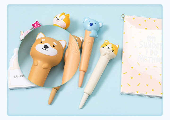 楽天市場 大還元クーポン 配布中 ボールペン プニプニ可愛いペン かわいい 動物の形 文房具 ステーショナリー ユニーク おもしろ文具 景品 グッズ アニマル 雑貨 送料無料 Staraba 楽天市場 大還元クーポン 配布中 ボールペン プニプニ可愛いペン かわいい 動物の形 文房具 ステーショナリー ユニーク おもしろ文具 景品 グッズ アニマル 雑貨 送料無料 Staraba