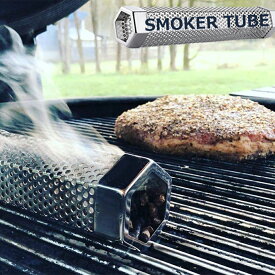 【スーパーSALE★P10倍】 燻製器 フードスモーカー 燻製 スモーカーチューブ アウトドア バーベキュー BBQ 使い方簡単 持ち運び おつまみ スモーカー 熱燻