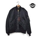 メンズ Buzz Rickson's バズリクソンズ ウィリアムギブソン WILLIAM GIBSON COLLECTION Type BLACK L-2B “SKYLINE CLOTHING CORPORATION MODEL” 日本製 品番：BR15625