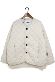〇☆【SALE】レディース Gymphlex ジムフレックス キルト ダウン カラーレス ジャケット 品番：GY-A0431NYM【30％OFF】