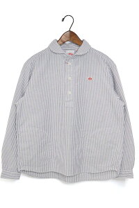 *fB[X DANTON _g OXFORD ROUND STRIPE COLLAR PULLOVER SHIRT IbNXtH[h XgCv EhJ[ vI[o[ Vc iԁFDT-B0281OXPyN[|ΏۊOz