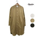 〇☆【SALE】レディース Gymphlex ジムフレックス ツイルバイオウォッシュバンドカラーシャツワンピース 品番：GY-G0064BIT【30％OFF】