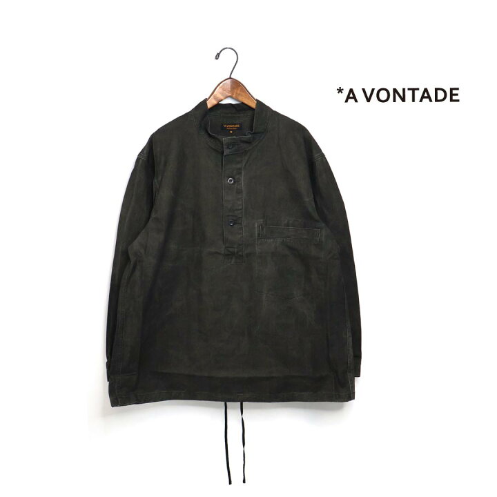楽天市場】メンズ A VONTADE ア ボンタージ Mil Smock Jacket スモック 