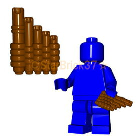 レゴ カスタム 楽器 パーツ リード・パイプ[互換品] ブラウン LEGO ばら売り