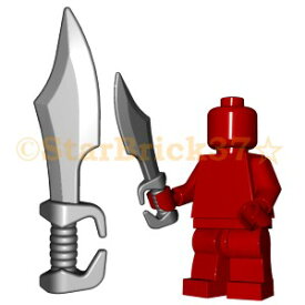 レゴ カスタム パーツ スパルタの兵士の剣[互換品] スティール LEGO ばら売り