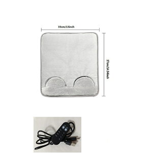 ホットマット 電気マット 電気足温器 足元ヒーター 電気ひざ掛け USB給電式 洗濯可丸洗い 軽量 足元 防寒グッズ 暖房器具