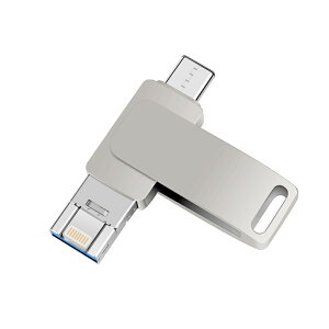 USB������ 64GB 128GB 256GB �X�}�z�p 3in1 Lightning Type-C USB3.0 �p�\�R�� �����f�[�^�]���ڍs