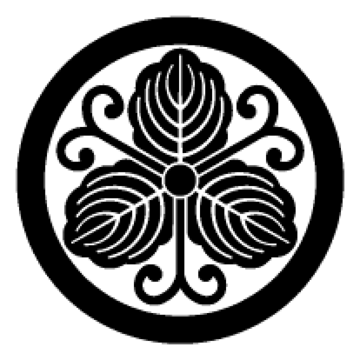 楽天市場 家紋 柏紋 丸に三つ柏 丸に蔓柏 三つ柏 蔓柏 細輪に中柏 人形の勇彩都