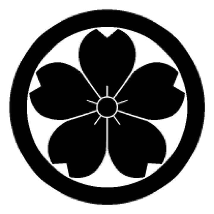 楽天市場】家紋 丸に山桜 : 人形の勇彩都