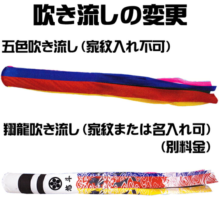 楽天市場】[ポール別売] こいのぼり 庭用 ナイロン ゴールド 7m セット 
