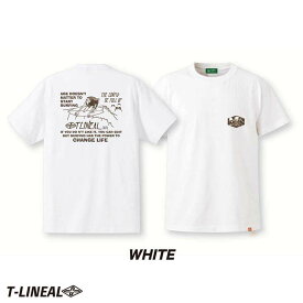 【30％OFF☆6/4 20:00-6/11 01:59まで】T-LINEAL サーフブランド ヘビーウェイト プリントTシャツ メンズ 海 厚手 半袖 Tシャツ バックプリント M L XL コットン おしゃれ かっこいい 20代 30代 40代 50代 ファッション T-shirts サーフ系 サーフィン