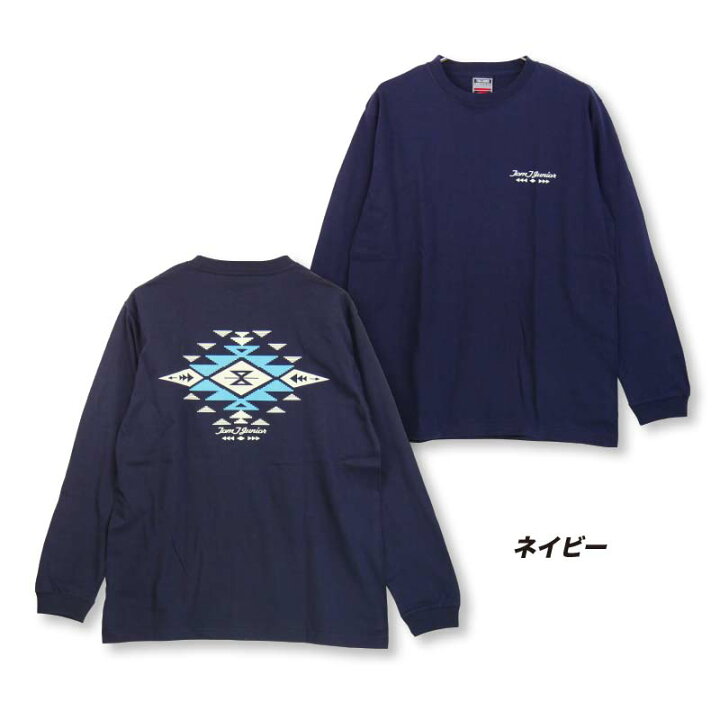 楽天市場】【新着】 長袖T ロンT オルテガ柄 メンズ レディース サーフ 