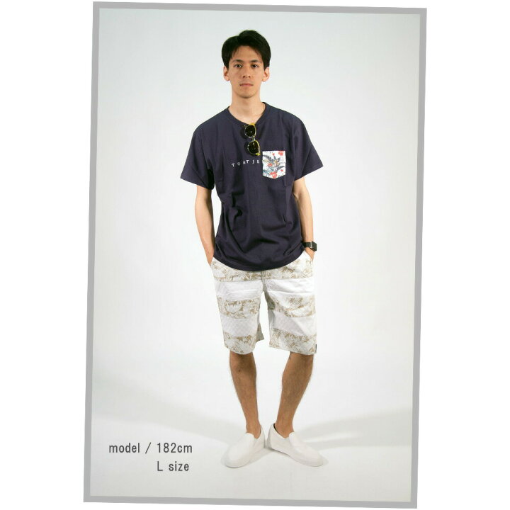 楽天市場 トムティージュニア Tomtjunior Tシャツ メンズ オリジナル ブランド デザイン サーフブランド おしゃれ ポケットt ボタニカル柄 半袖 プリント クルーネック トップス ロゴ 刺繍 キレイ目 アメカジ 人気 着こなし サーフ系 代 30代 40代 50代 カジュアル