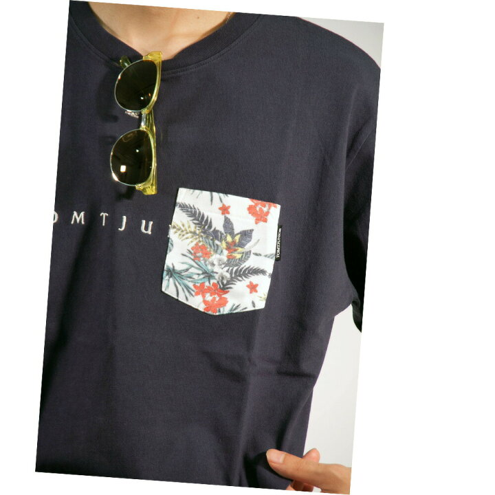 楽天市場 トムティージュニア Tomtjunior Tシャツ メンズ オリジナル ブランド デザイン サーフブランド おしゃれ ポケットt ボタニカル柄 半袖 プリント クルーネック トップス ロゴ 刺繍 キレイ目 アメカジ 人気 着こなし サーフ系 代 30代 40代 50代 カジュアル