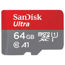 microSDXC 64GB サンディスク マイクロSDカード microSDカード SanDisk UHS-I U1 A1 Ultra Class10 R:140MB/s Nintendo Switch 動作確認済 任天堂 ニンテンドー スイッチ 対応 高速 写真 動画 保存 4K 海外リテール SDSQUAB-064G-GN6MN