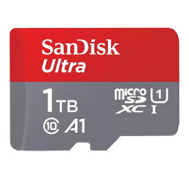 【4/18 いちばの日・P最大7倍】microSDXC 1TB サンディスク マイクロSDカード microSDカード SanDisk UHS-I U1 A1 Ultra Class10 R:150MB/s Nintendo Switch 動作確認済 任天堂 ニンテンドー スイッチ 対応 高速 写真 動画 保存 4K 海外リテール SDSQUAC-1T00-GN6MN