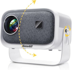 �y360°��]�\�zJimveo �v���W�F�N�^�[ �V�䓊�e �ƒ�p 25000lm 1080P WIFI6 400ANSI �d���t�H�[�J�X ������`�␳ �o����Bluetooth5.3 �V��݂�� ���^ 4K�Ή� �z�[���v���W�F�N�^�[ 300���� �h�o �z�[
