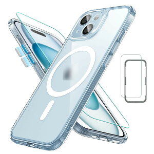 ESR iPhone 15 Plus �P�[�X �Z�b�g ��ʕی�t�B���� �J�����ی� ���ɋ����w�� ���C�����X�[�d �X�g���b�v�z�[���t�� Classic�V���[�Y ��phone15plus �P�[�X �t���X�g�u���[
