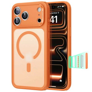 ESR iPhone 17 Pro �P�[�X ���C�����X�[�d �X�g���b�v�z�[���t�� �G�A�K�[�h�R�[�i�[ 25W�����[�d Qi2.2�Ή� 4H���ɋ����w�� ���h�~ ����~�� �w��h�~ �ϏՌ� �ω��� �}�O�l�b�g�X�}�z�P�[�X ��Phone