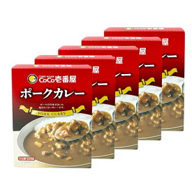 CoCo壱番屋 ココイチ レトルトポークカレー（5個入） 220グラム (x 5)