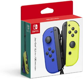 【当店限定！ポイント5倍エントリー必須】【任天堂純正品】Joy-Con(L) ブルー/(R) ネオンイエロー Nintendo Switch ニンテンドー スイッチ ジョイコン ゲーム