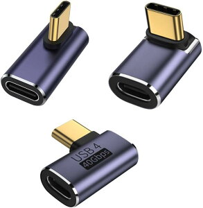 yXIGg[Ń|Cg5{IzYFFSFDC USB4.0 Type C ϊ A_v^[ E 90° Ȃ3ރZbg PD 100W/5A}[d 40Gbpsf[^] 8K@60Hzfo L L^ ^Cvc type-c 90x IX X