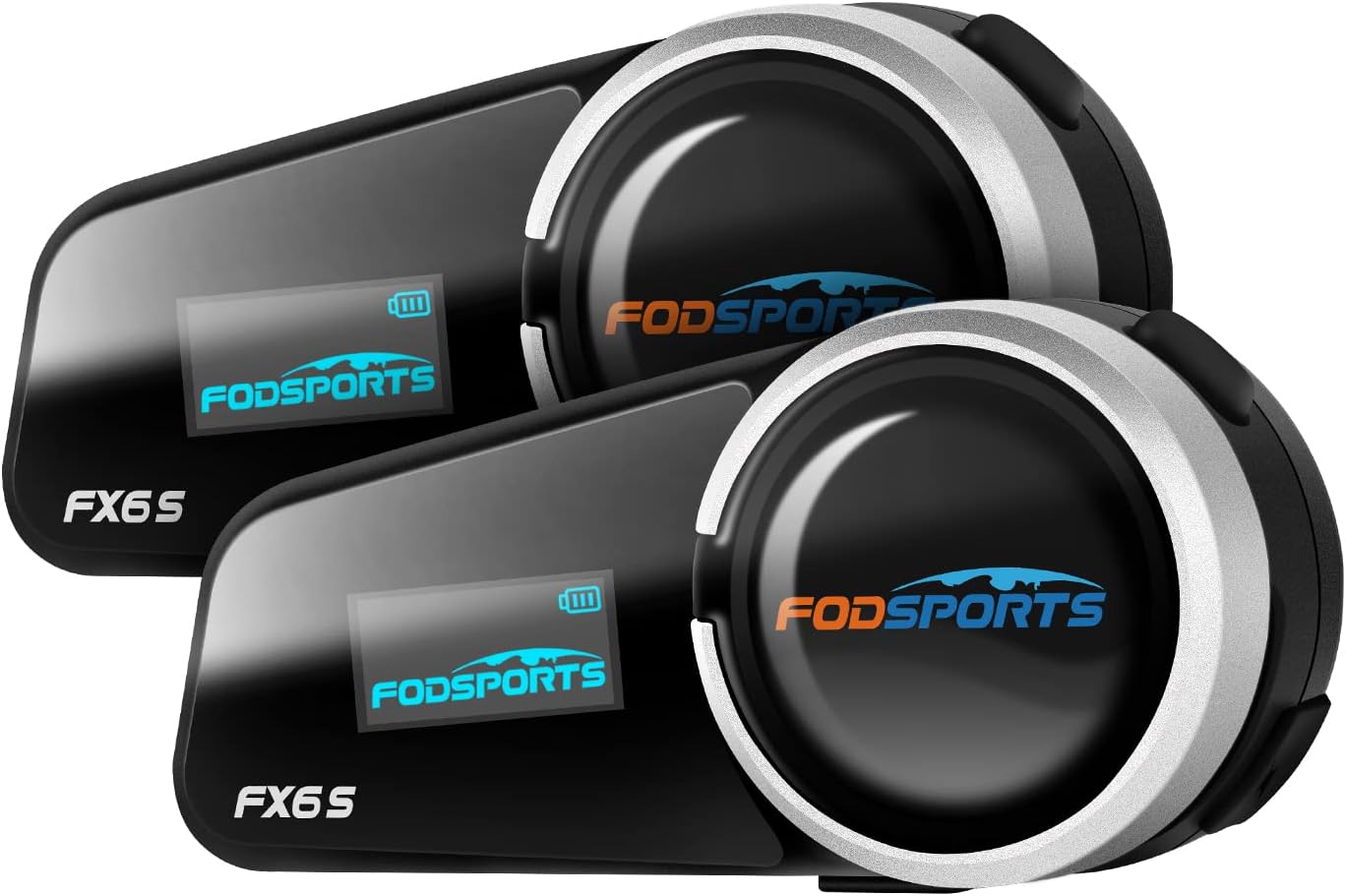 楽天市場】Fodsports バイク インカム FX6 S インカム 液晶画面表示 6