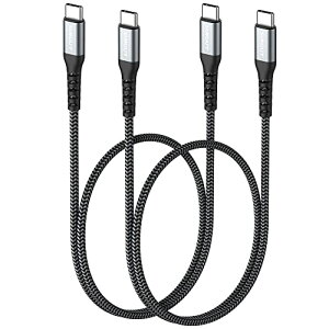 SUNGUY USB Type C P[u 0.5M y2{gz PDΉ 60W }[d USB C to USB C P[u 50cm Type C to C P[u USB2.0f[^] iPhone15 ^CvcΉ O[