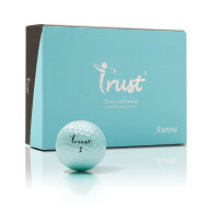 Trustトラストゴルフボール2026Aurora(オーロラ) 被らない 目立つ 飛ぶ 曲がらない 止まるクリスタルウレ…
