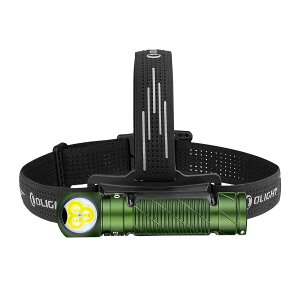 OLIGHT(�I�[���C�g) Perun 3 LED �w�b�h���C�g �[�d�� �����d�� �w�����b�g���C�g �t���b�V�����C�g head lamp led���C�g ������ 3000���[���� ���� 180°�����\ IP68�h���h�o �y�� �Z���T�[�@�\ �A�E�g