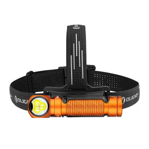 OLIGHT(�I�[���C�g) Perun 3 LED �w�b�h���C�g �[�d�� �����d�� �w�����b�g���C�g �t���b�V�����C�g head lamp led���C�g ������ 3000���[���� ���� 180°�����\ IP68�h���h�o �y�� �Z���T�[�@�\ �A�E�g