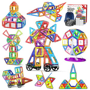 Jasonwell 133pcs }OlbgubN C  q mߋ c  ̎q {obP[W ̃pY Q[ fDIY ςݖ L[Y a Mtg NX}X v[g 