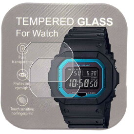 【当店限定！エントリーでポイント5倍】Abestone [2枚入り]For 腕時計GW-B5600用9H強化ガラスフィルム 高い透明度 傷を防ぎ耐久性あり 手入れしやすい 液晶保護フィルム 2.5Dカーブ