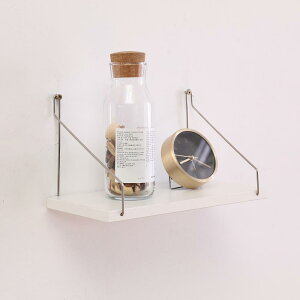 WXVOVXW ウォールシェルフ 壁を傷つけない ウォールシェルフ オープンシェルフ ウォールシェルフ 賃貸 壁 棚 壁掛け棚 吊り棚 取り付け簡単 DIY 棚 壁 飾り棚 (30cm 白)