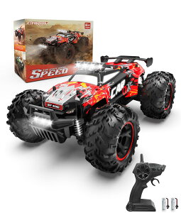Carox ���W�R�� ���� ���W�R���J�[ �I�t���[�h ���� 25KM/H 1/18RC�J�[ �[�d���o�b�e���[2�t�� ���쎞�Ԗ�60�� �X�s�[�h�����@�\ �Ɨ��T�X�y���V���� 2.4GHZ LED���C�g ������n�`�Ή� �j�̎q �q