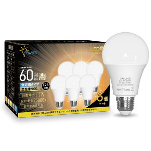 ORALUCE LEDd E26 9W 900lm 60W` Px F 5000K Lz^Cv F ȃGl `Ή s 6