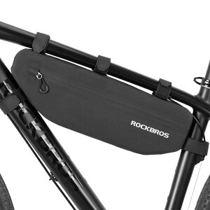 ROCKBROS(ロックブロス)フレームバッグ 自転車 バッグ 防水 ロードバイク 大容量 トライアングルバッグ 軽量 スリム 物取り出し易い 装着便利