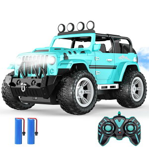 DEERC ���W�R���J�[ �q������ ���W�R�� �I�t���[�h �� �W�[�v RC�J�[ �����R���J�[ �������� 1/16 ���쎞��50�� 2.4GHz �����O �a���� �v���[���g ���蕨 �M�t�g ���� ���ǂ��̓� �q�� �j�̎q ���w