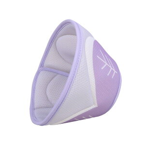 THAIN エリザベスカラー 花柄 マジックテープ式 犬猫用 エリザベスカラー 犬 噛みつき防止 軽量 術後 傷口保護 去勢手術 避妊 傷舐め防止 3サイズ3色 ペット介護用 (L パープル)