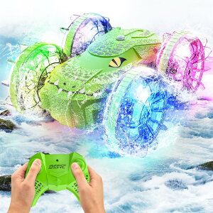 DEERC ���W�R�� �������p ���W�R���J�[ �I�t���[�h ���ǂ����� �����R���J�[ �X�^���g�J�[ RC�J�[ �Ԃ������� �l�֋쓮 ���ʑ��s 360�x��] LED���C�g�t�� ���쎞��40�� �o�b�e���[2�� 2.4GHz���� 