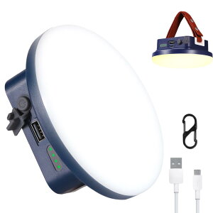 HAANEW LEDランタン 充電式 10800mAh大容量 キャンプ ランタン 1500ルーメン 電球色 昼白色切替 無段階調光 連続点灯150時間 Type-c 充電式 ランタン モバイルバッテリー機能付き マグネット 吊り下げ